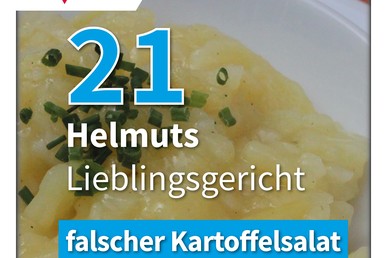 21. Dezember - Helmuts Lieblingsgericht