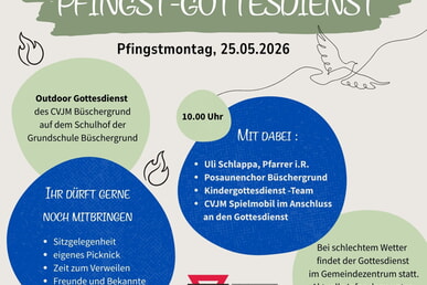 Oudoor Pfingstgottesdienst 
