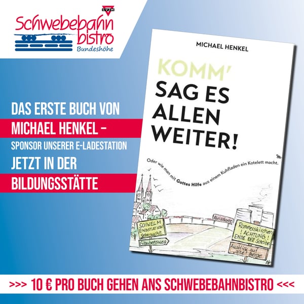 Komm sag es allen weiter, Buch, Henkel