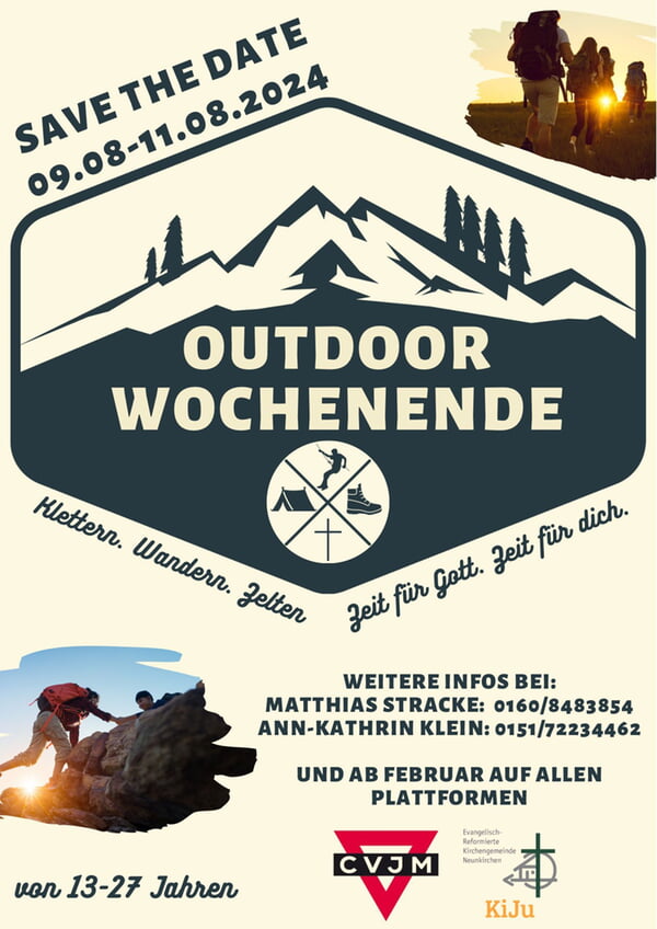 Flyer Outdoorwochenende