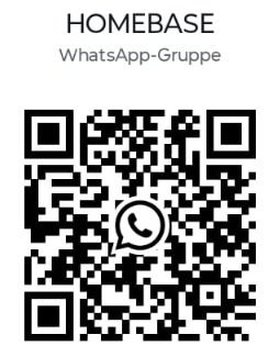 QR-Code WhatsApp Gruppe HOMEBASE
